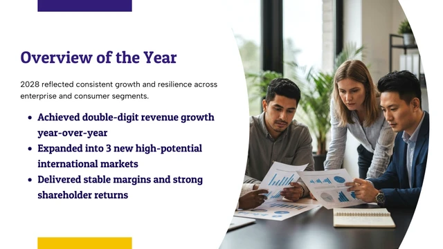 Performance Growth Corporate Presentation Template - page 2