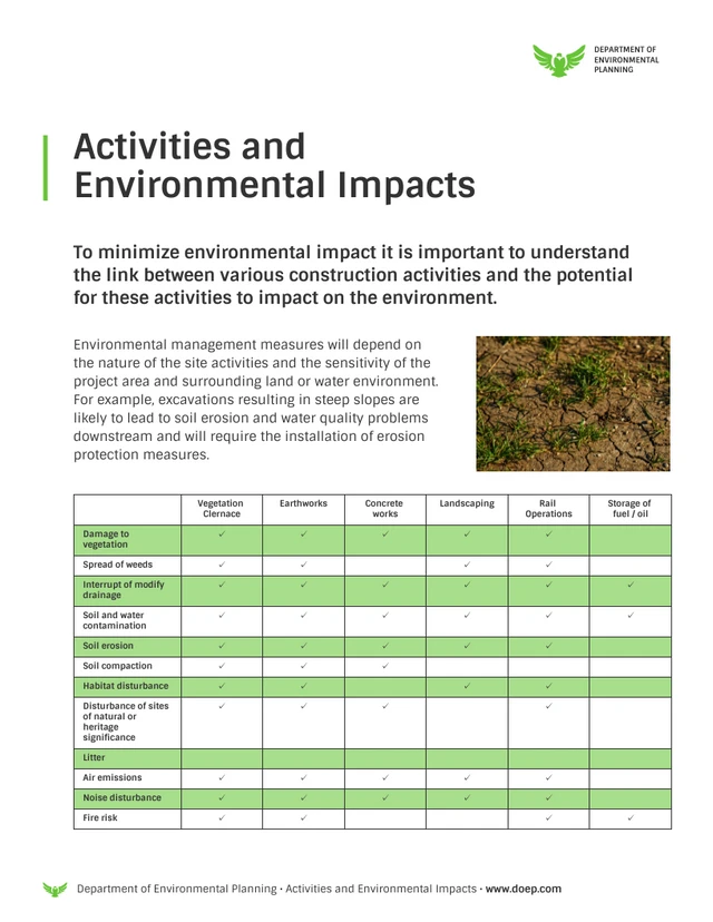 Environmental Awareness Workbook Course White Paper - Page 4