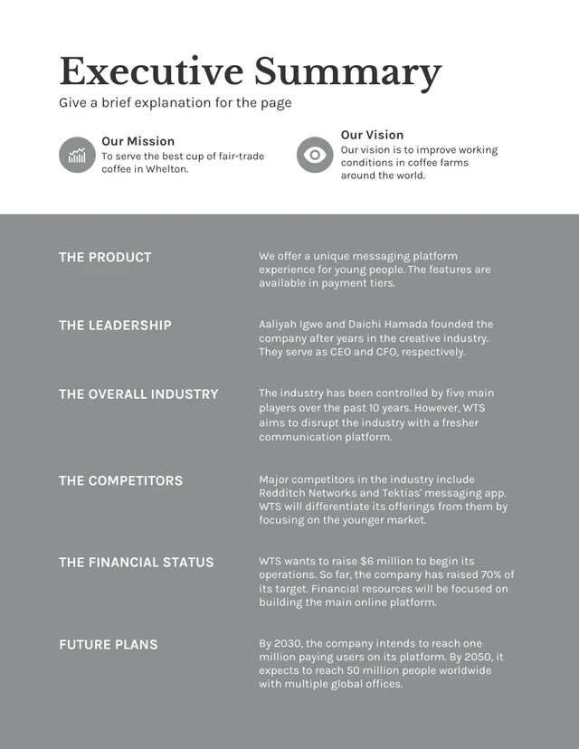 White And Grey Modern Professional Startup Succession Plan - Pagina 2