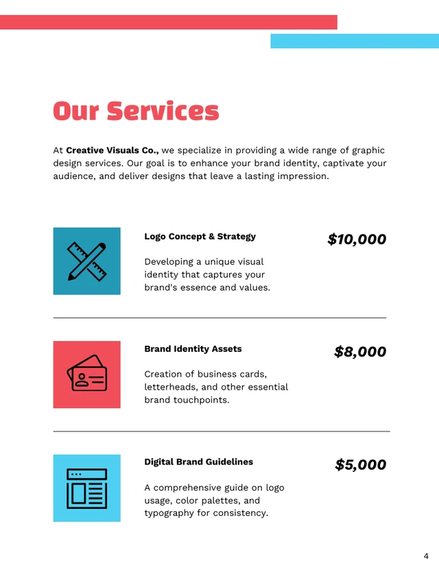 Logo Design Proposal Template - Seite 4