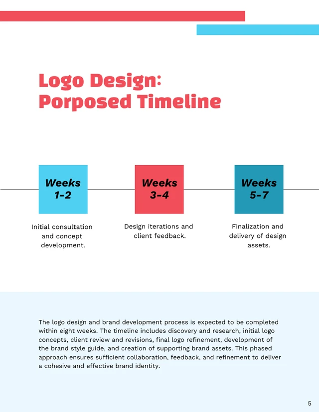 Logo Design Proposal Template - Seite 5