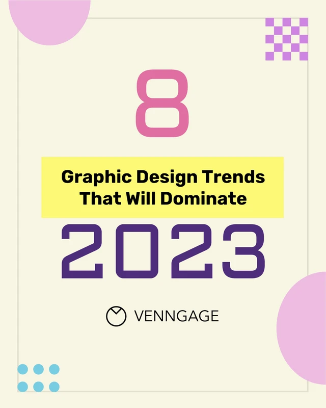 Graphic Design Trends 2023 Instagram Post - Página 1