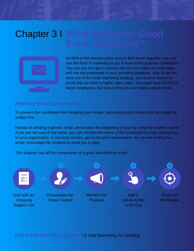 Blue Email Marketing White Paper - Página 3