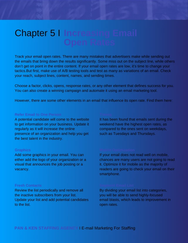Blue Email Marketing White Paper - صفحة 4