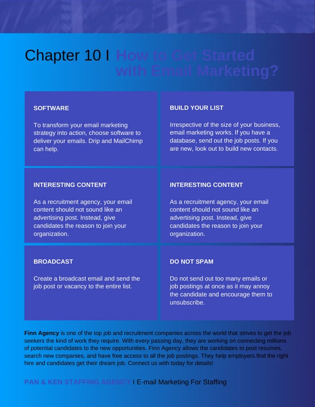 Blue Email Marketing White Paper - صفحة 5