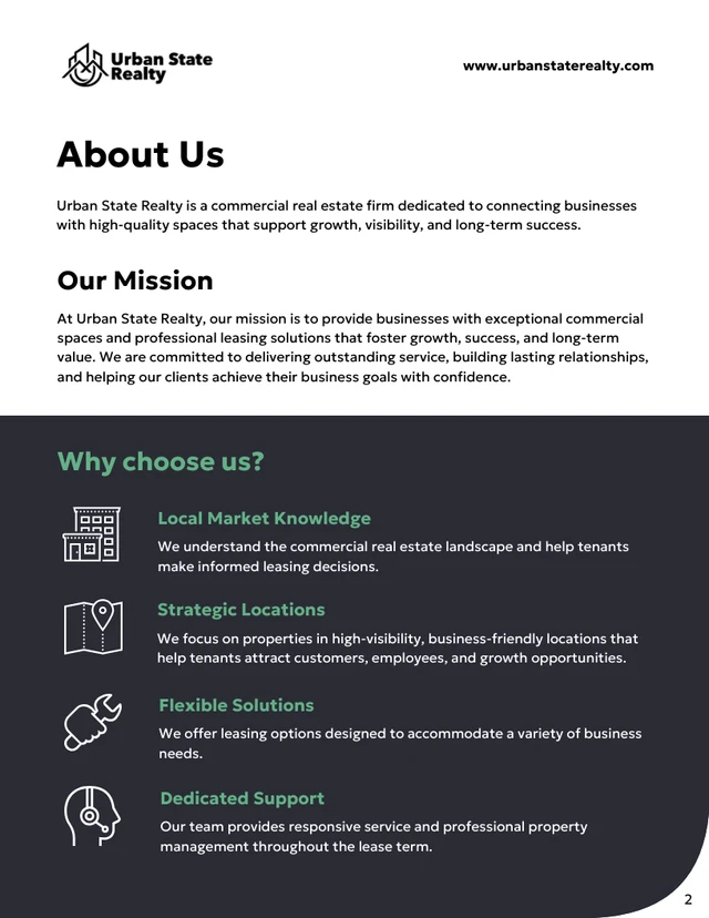 Lease Proposal Template - صفحة 2