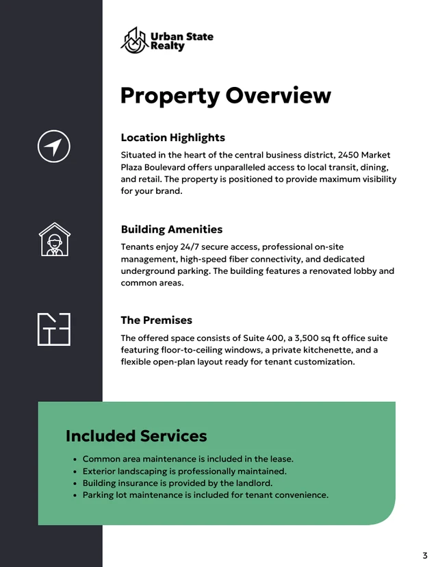 Lease Proposal Template - صفحة 3