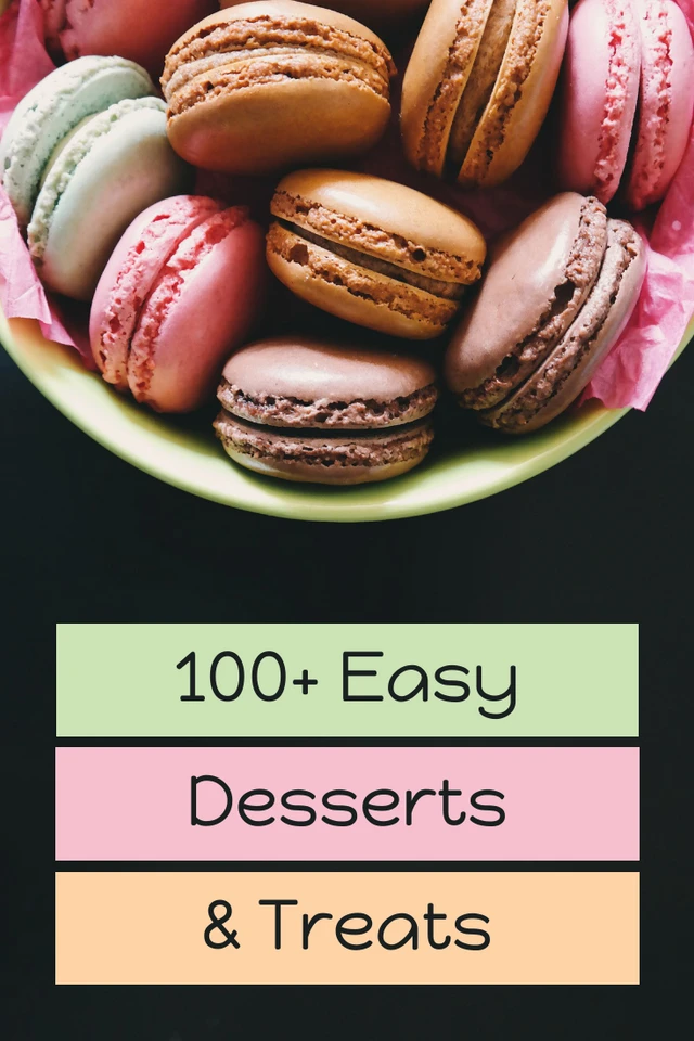 DIY Dessert Food Recipes Pinterest Post