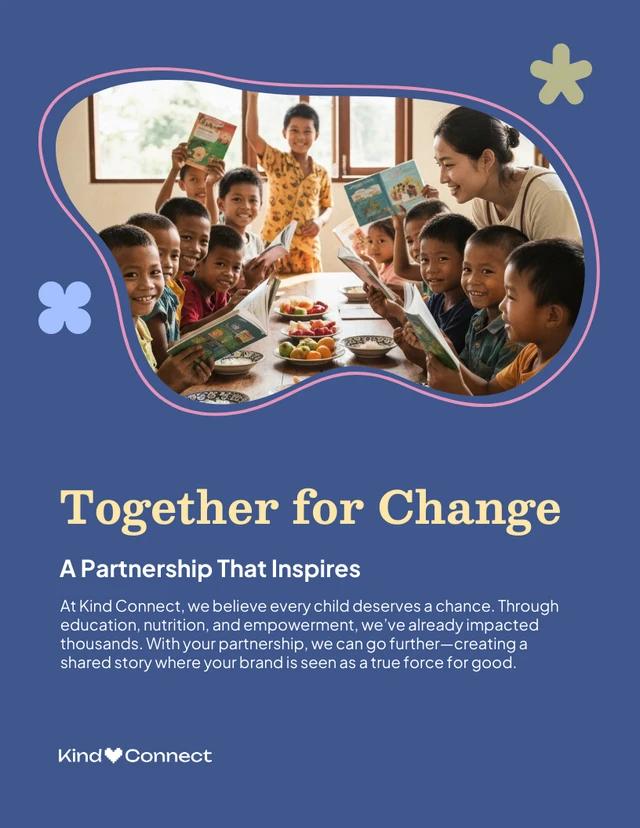 Nonprofit Organization Sponsorship Proposal - page 1