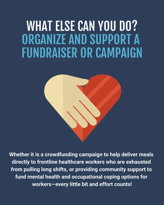 Support Healthcare Workers Instagram Carousel Post Slides - Página 5