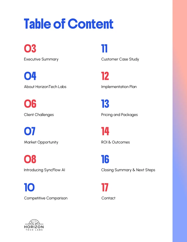 B2B AI Collaboration Service Proposal Template - Pagina 2