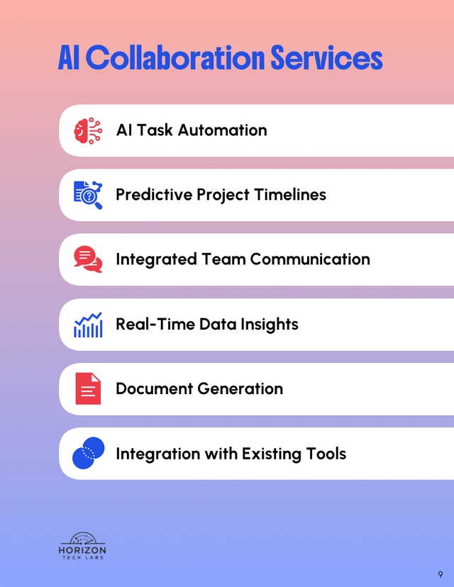 B2B AI Collaboration Service Proposal Template - Pagina 9