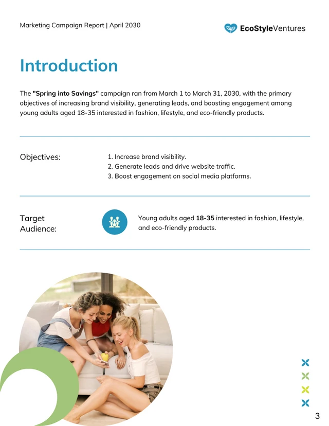 Marketing Campaign Report Template - Pagina 3