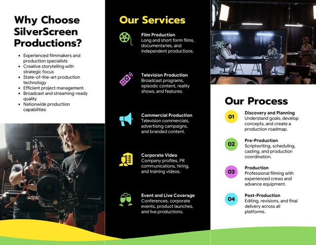 Video Production Brochure Template - Page 2