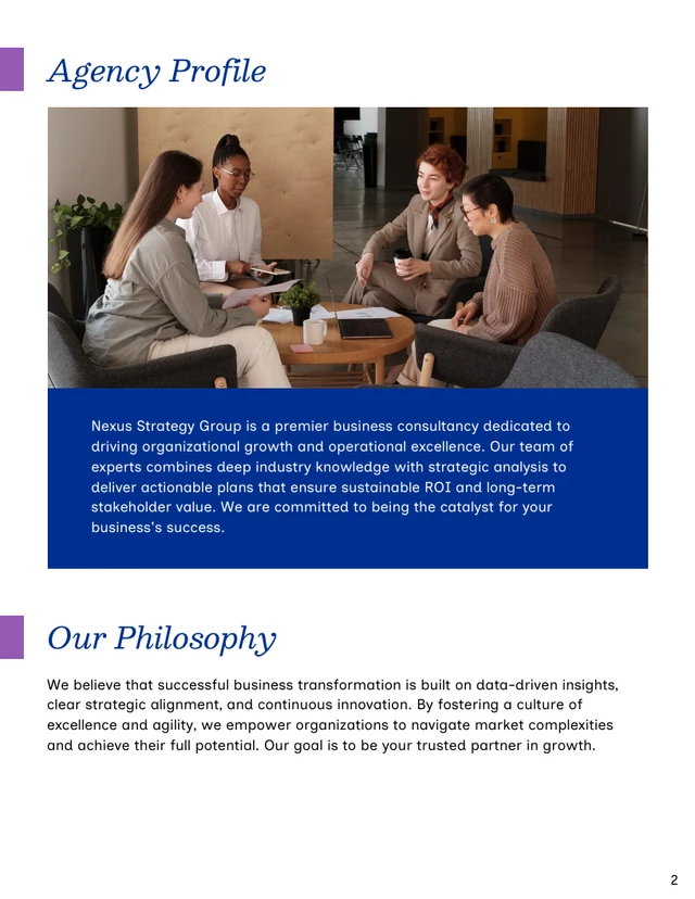Business Project Proposal Template - صفحة 2