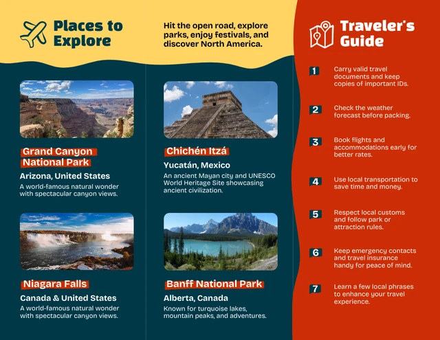 North America Travel Brochure - Page 2