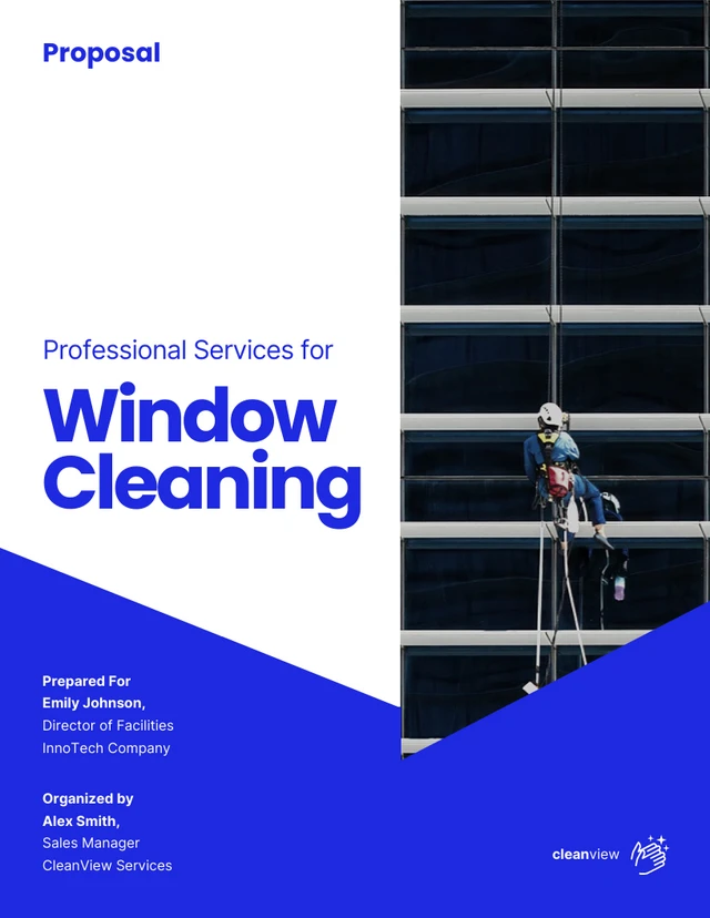 Window Cleaning Proposals - Page 1