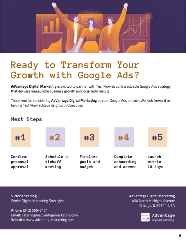 Google Ads Proposal Template - صفحة 6