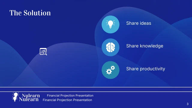  Financial Slide Pitch Deck - Página 3