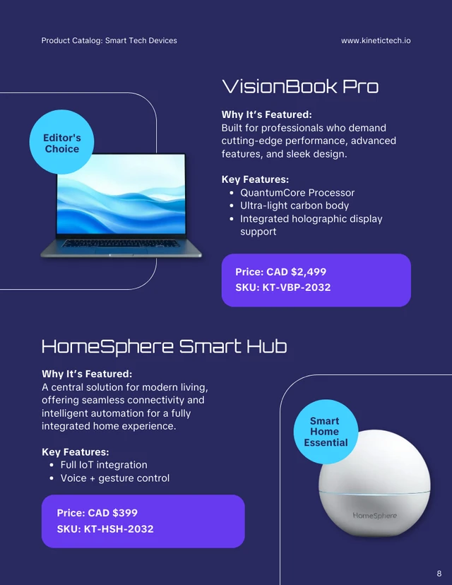 Smart Tech Devices Product Catalog - Página 8