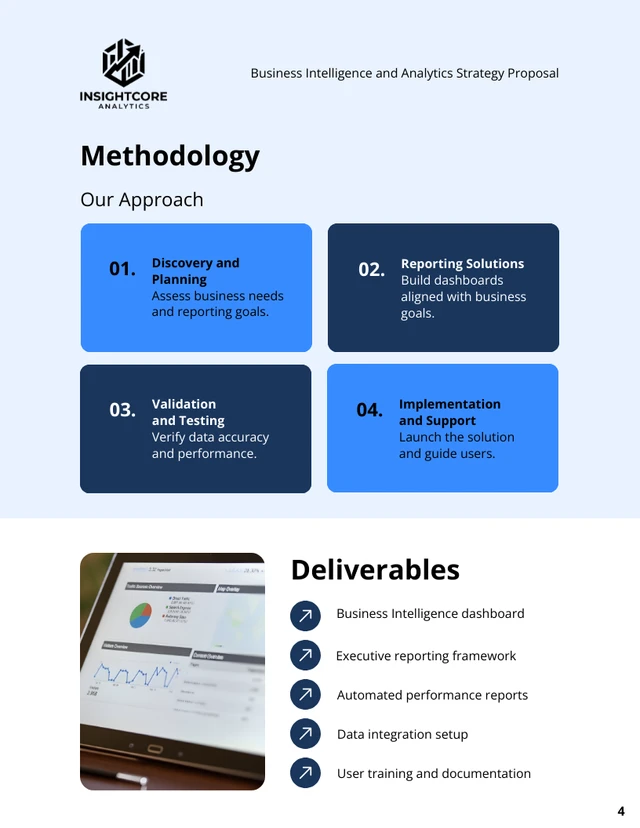 Business Intelligence Proposal Template - صفحة 4
