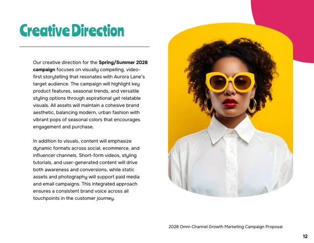 Growth Marketing Campaign Dynamic Proposal - Página 12