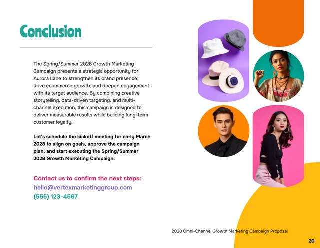 Growth Marketing Campaign Dynamic Proposal - Página 20