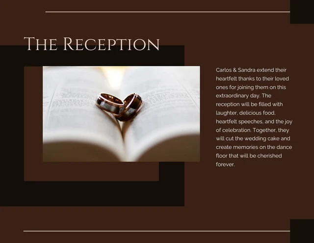 Brown Minimalist Wedding Presentation - page 5