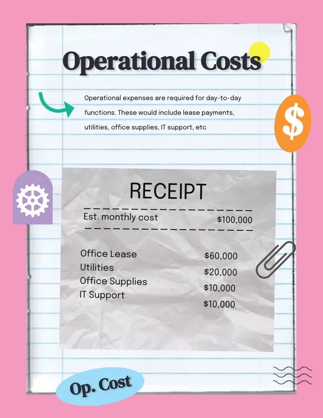 Colorful Journal Receipt Payment Plan - Page 3