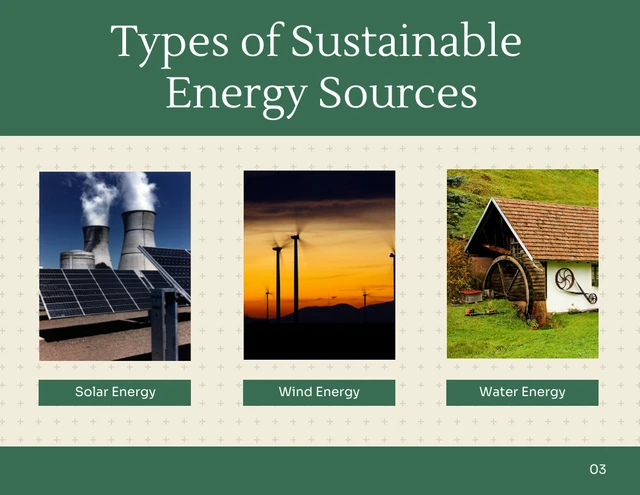 Beige and Green Energy Animated Presentation - Page 4