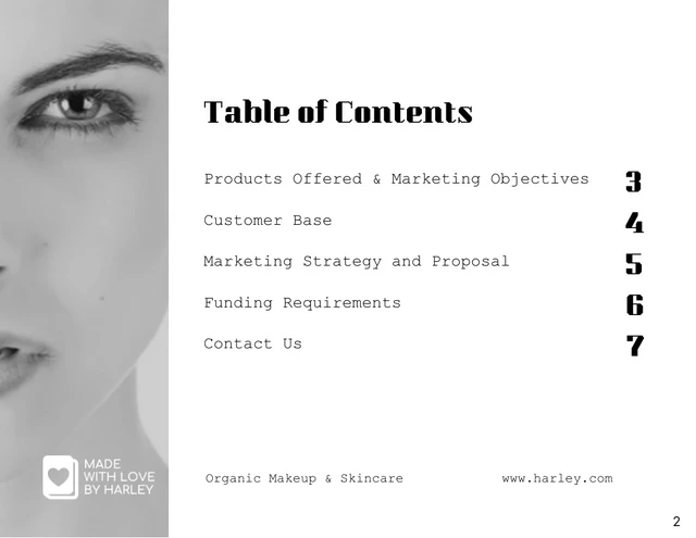 Grayscale Best Marketing Report Template - Page 2