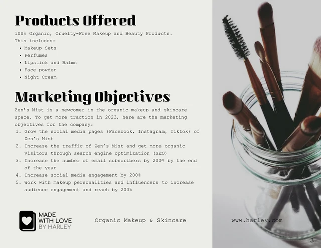 Grayscale Best Marketing Report Template - Page 3