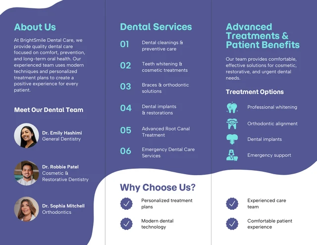 Dental Brochure Template - Pagina 2