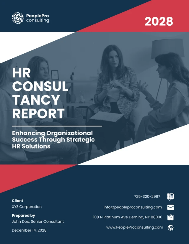 HR Consulting Report - Page 1