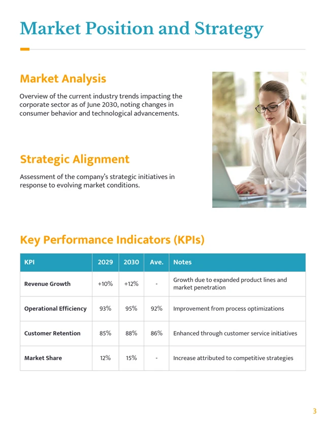 Organizational Health Assessment Template - page 3