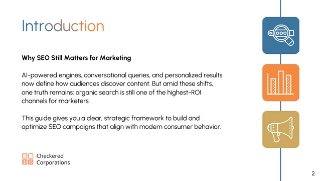 SEO Strategy Guide Marketing Presentation - Pagina 2
