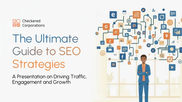 SEO Strategy Guide Marketing Presentation - Pagina 1