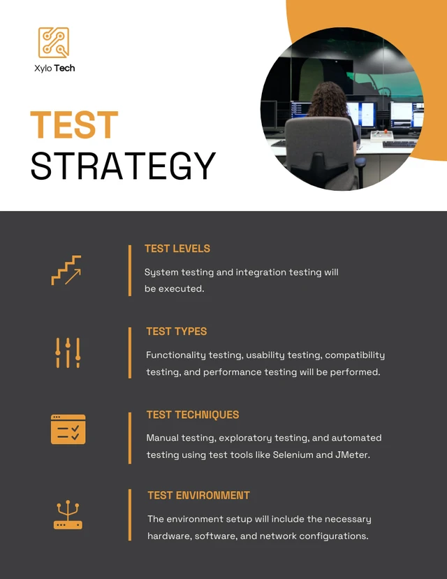 White And Orange Test Plan - Page 2
