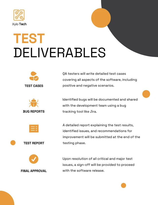 White And Orange Test Plan - Page 5