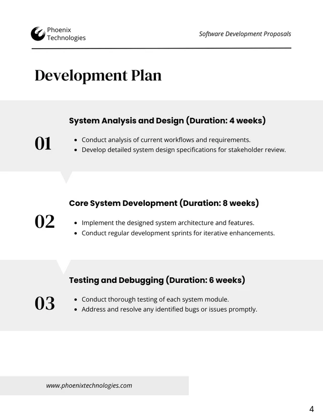 Software Development Proposals - Page 4