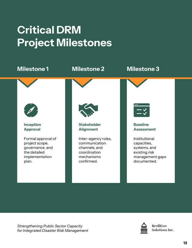 Public Sector Disaster Risk Management Proposal Template - Página 13