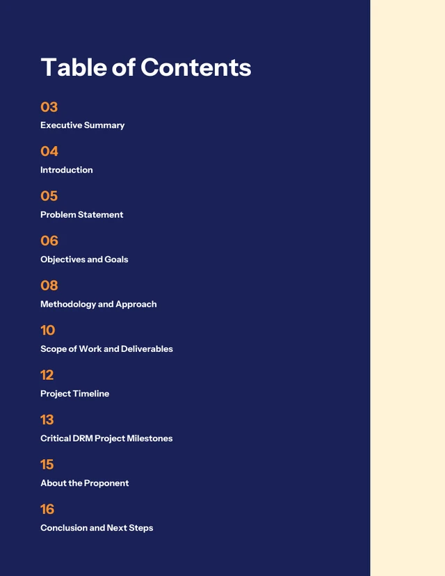 Public Sector Disaster Risk Management Proposal Template - Página 2