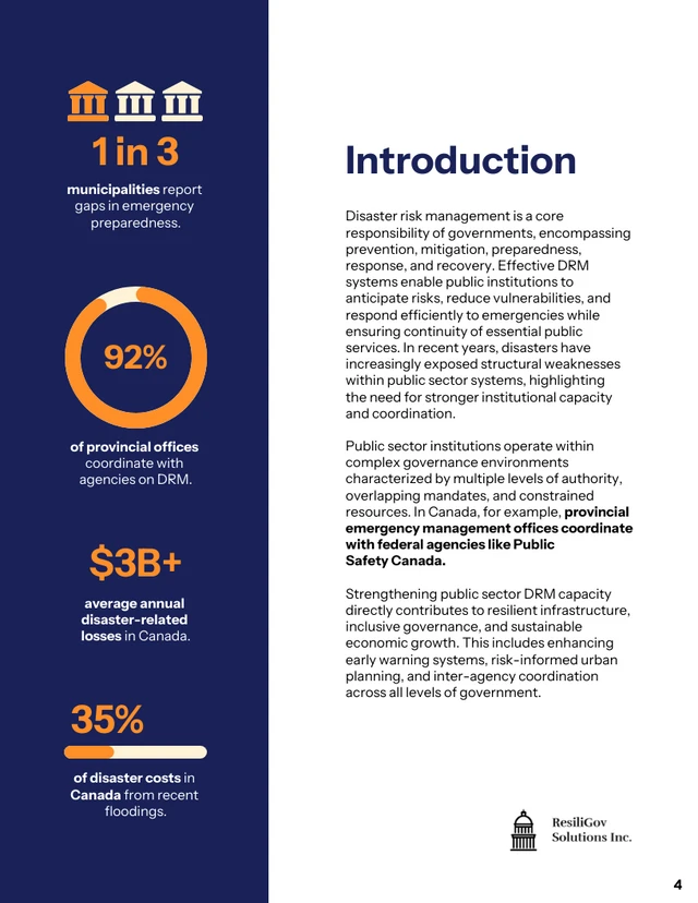 Public Sector Disaster Risk Management Proposal Template - Página 4