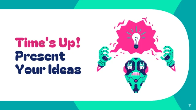 Creative STEM Education Presentation Template - page 11