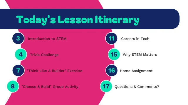 Creative STEM Education Presentation Template - page 2