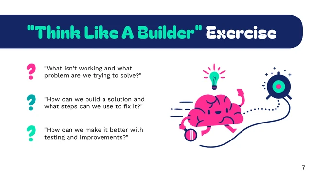 Creative STEM Education Presentation Template - page 7