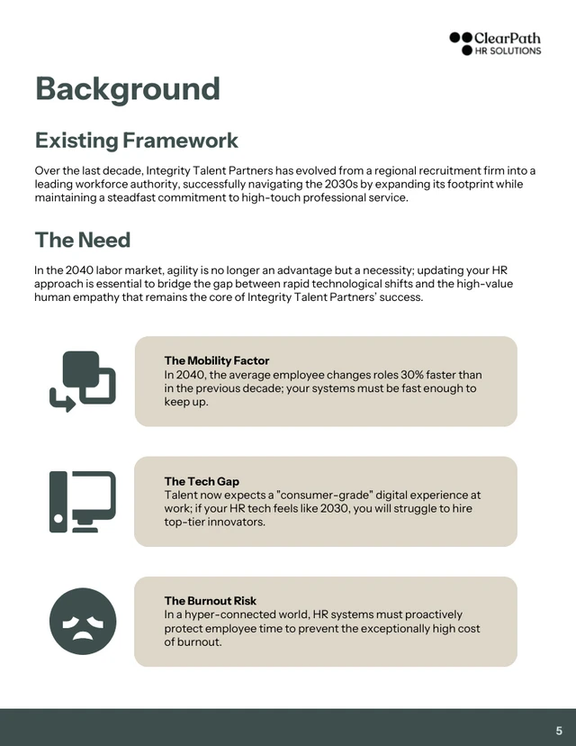 The Corporate Employee Success Plan Proposal Template - Pagina 5
