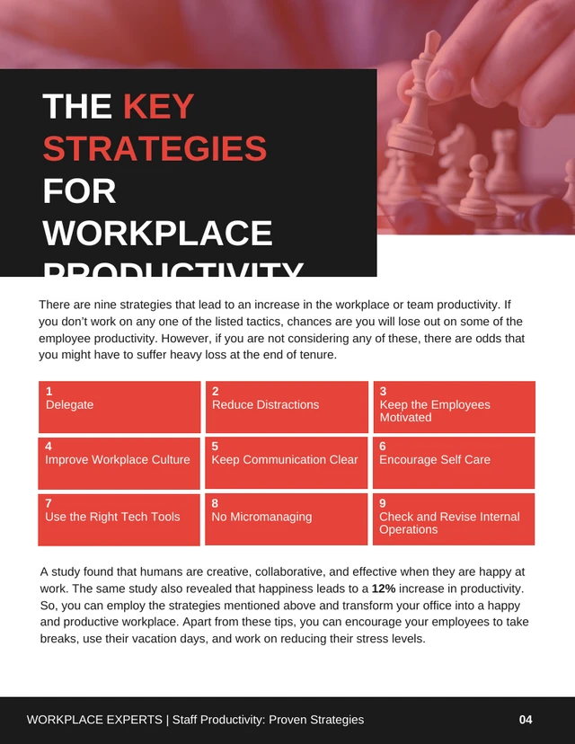 Red Staff Productivity White Paper - صفحة 4