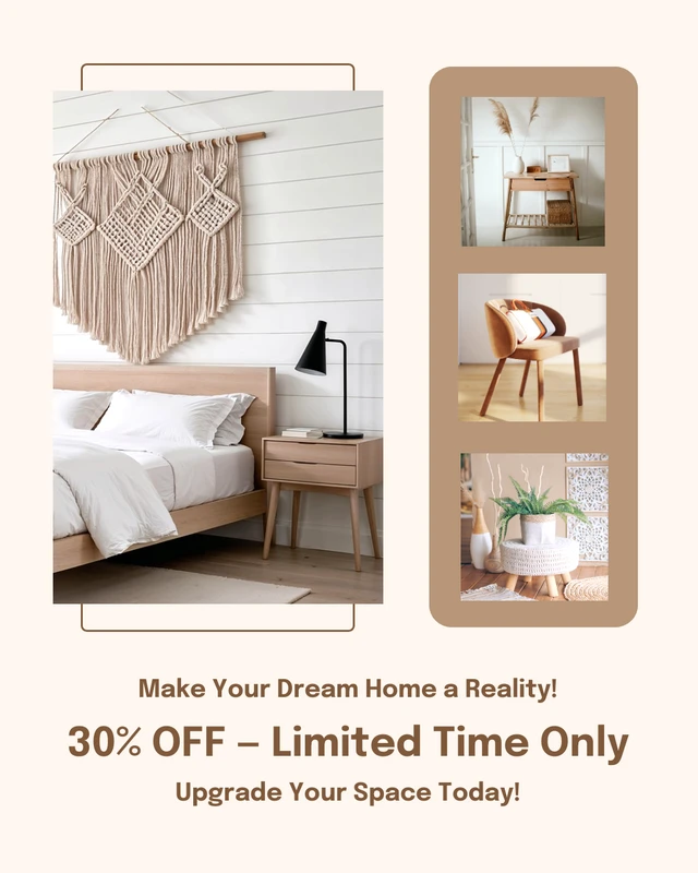 Furniture Sale Instagram Carousel Social Media Template - Page 3