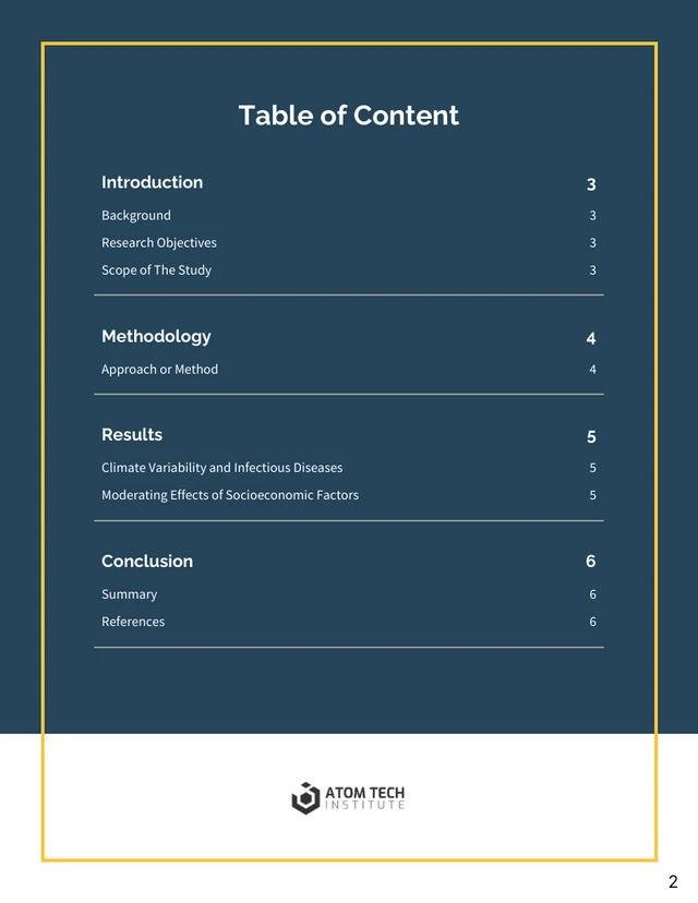 Research White Paper Template - Pagina 2